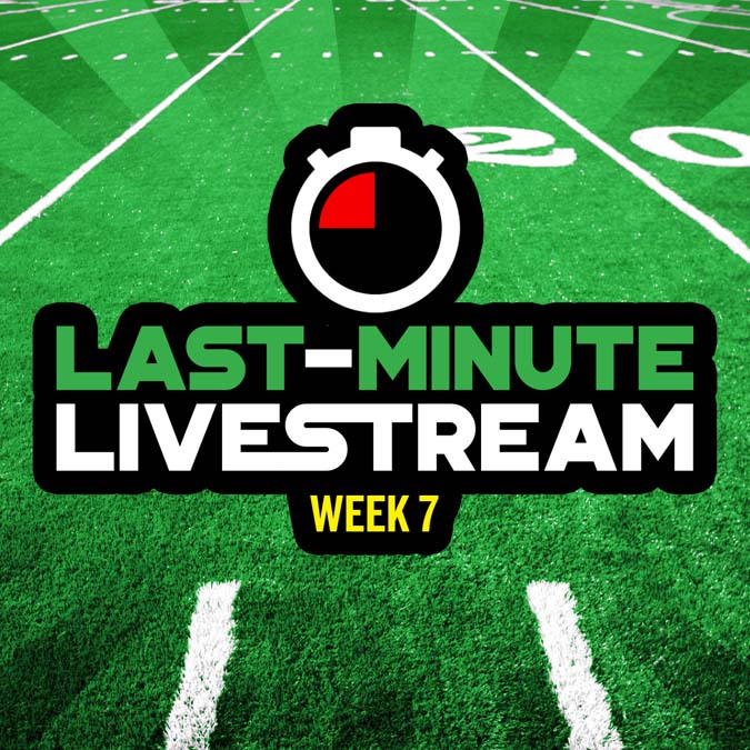 Levitan and Silva Last-Minute Livestream: Week 7