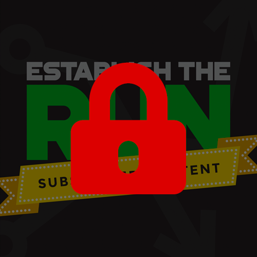 Establish The Run - NFL Premium