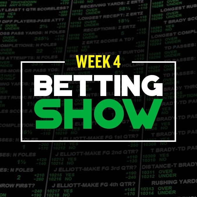 NFL Betting Show: Friday, 8:30pm ET