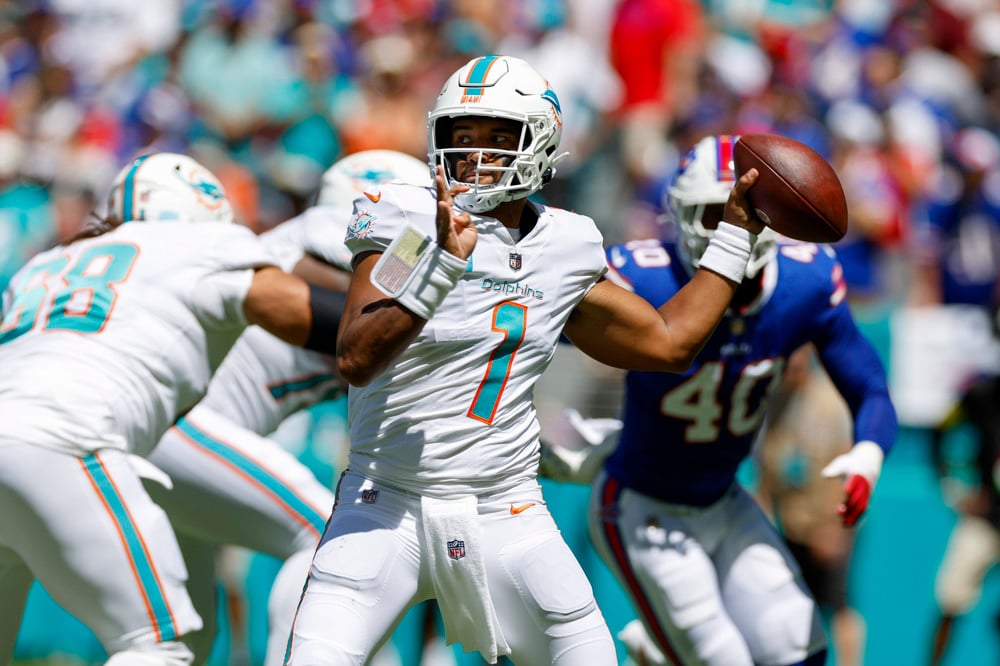 Dolphins vs. Patriots Player Prop Bets for Sunday Night Football: Raheem  Mostert, Rhamondre Stevenson, and Jaylen Waddle Are Guys To Target
