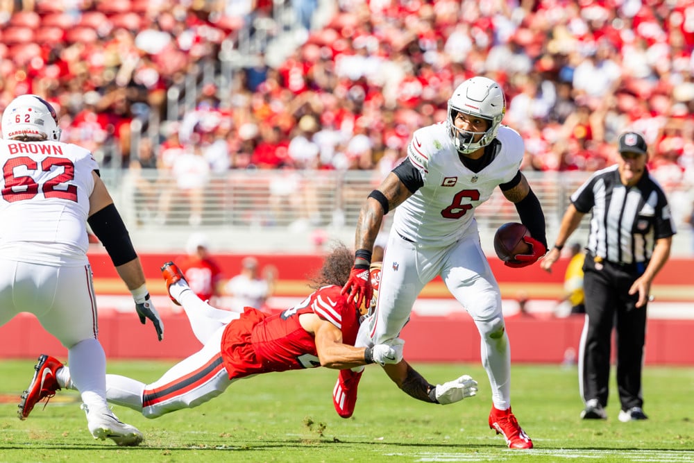 Monday Showdown Fantasy-Point and Ownership Projections: Chargers at Cardinals